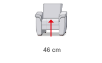 Sitzhöhe 46 cm